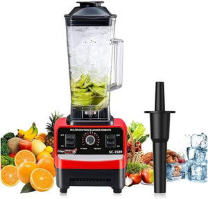 Commercial Grade 4500W Blender Silver Crust 2-in-1