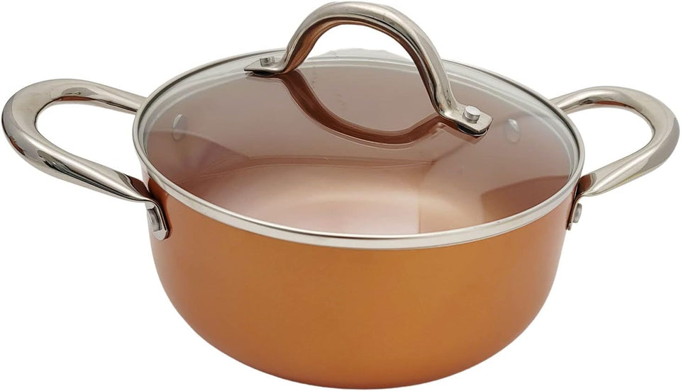 Nonstick Copper Ceramic Dutch  Stew Soup