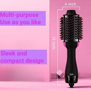 2 in 1 Hair Dryer and Styler Volumizer with Negative Ion Anti-Frizz