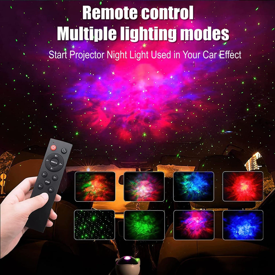 Star Projector Night Light with Timer