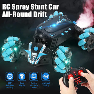 4WD 2.4GHz Remote Control Gesture Sensor Toy Cars