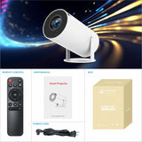 HD Projector,Portable Projector Support 4K